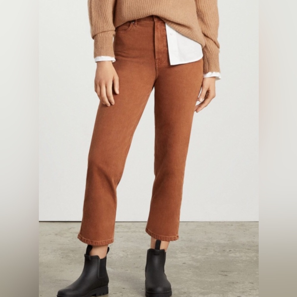 Everlane—The Way High Jean in Rich Earth ✨